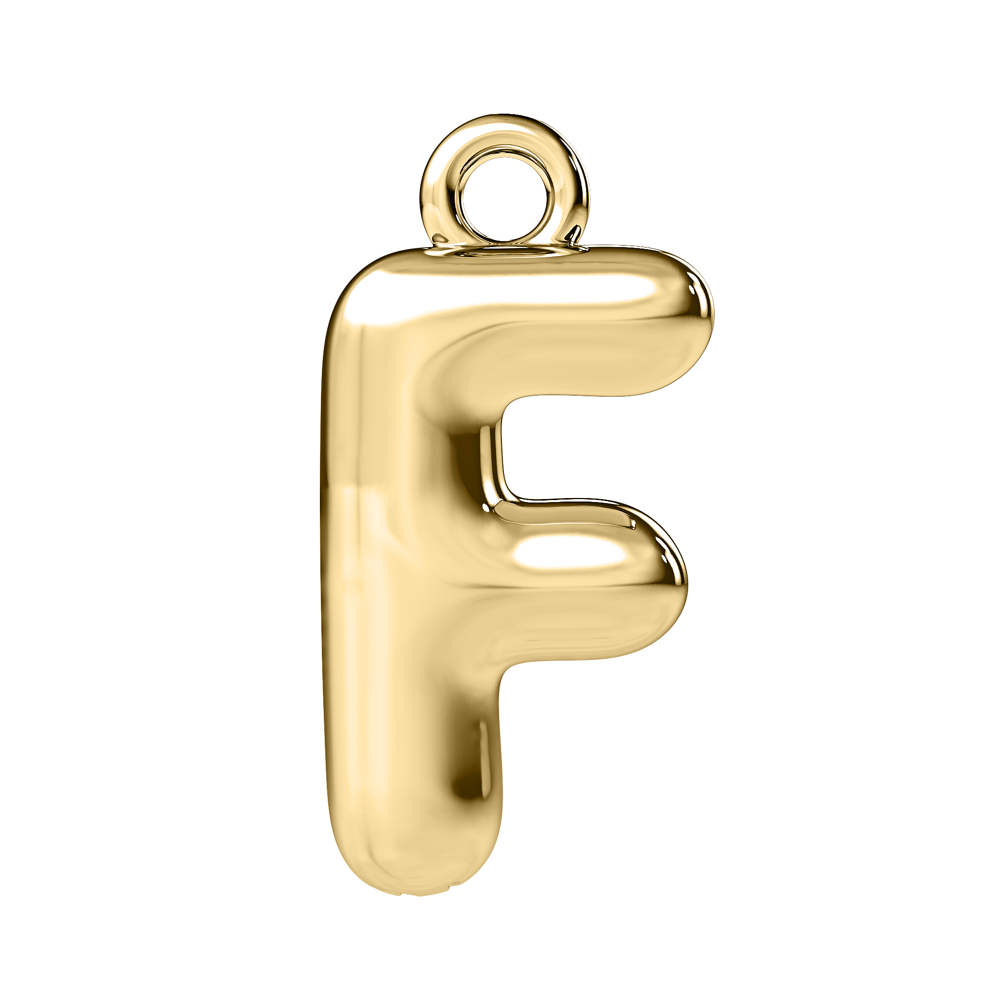 Bubble Letter Charm