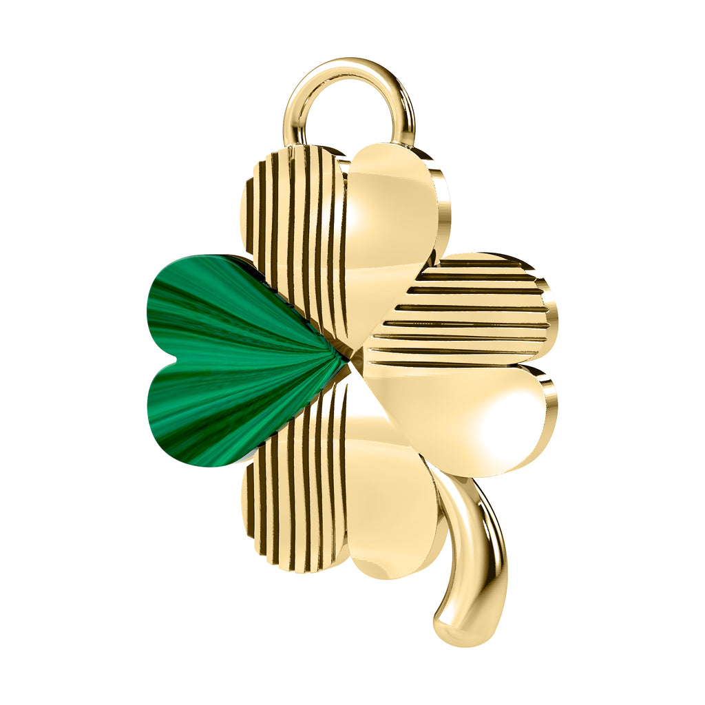 Four-Leaf Clover Charm