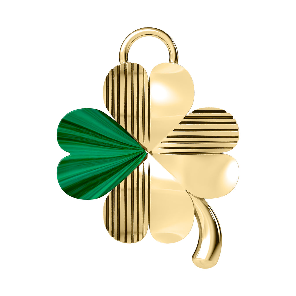 Four-Leaf Clover Charm