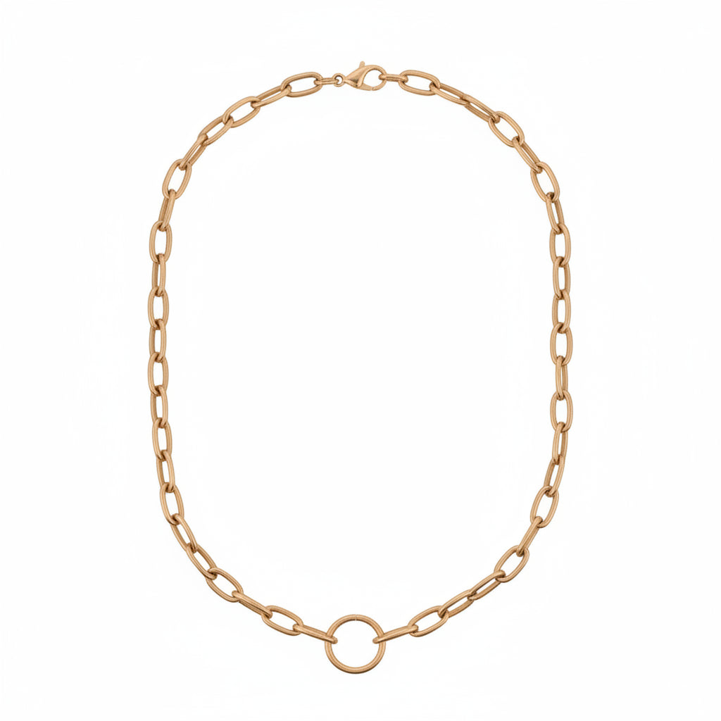 The Amy Necklace with Charm Loop