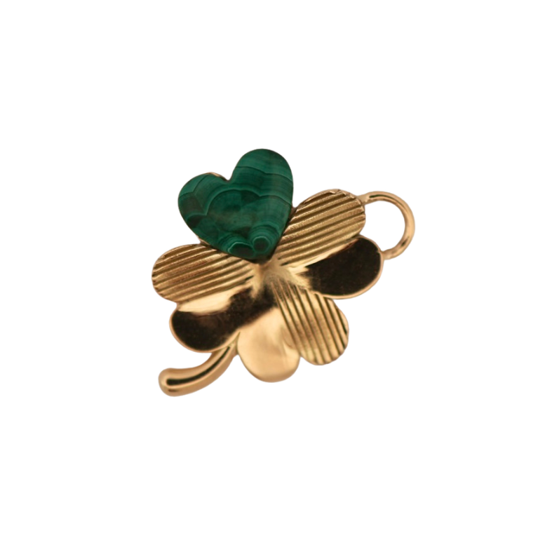 Four-Leaf Clover Charm